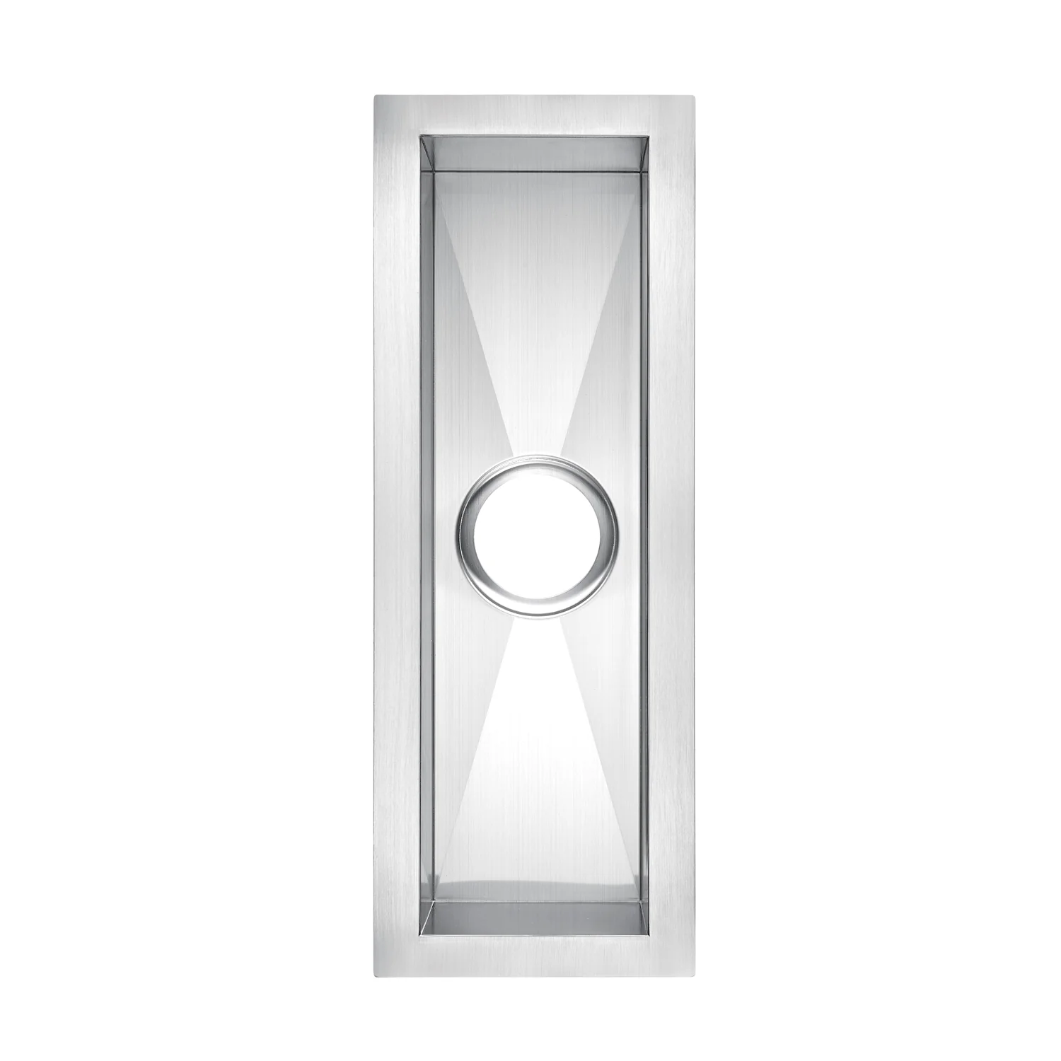 23" Whitesboro Zero Radius Stainless Steel Prep Sink - Image 3