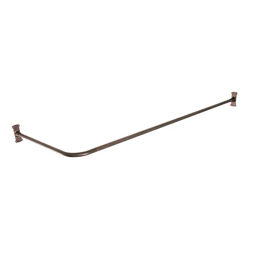 30" Corner Shower Curtain Rod - Image 3