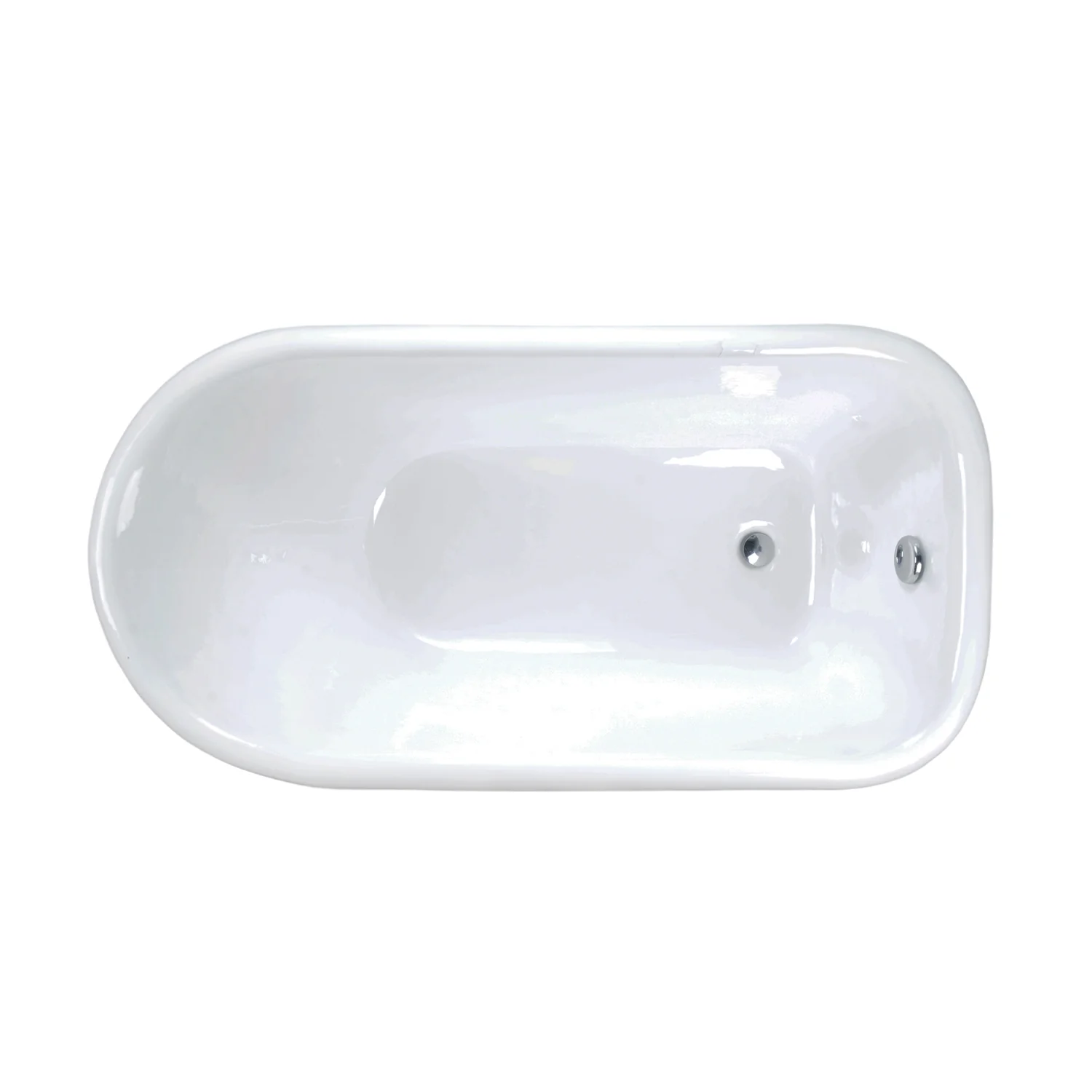 Antonio 55" Cast Iron Roll Top Tub - Image 5