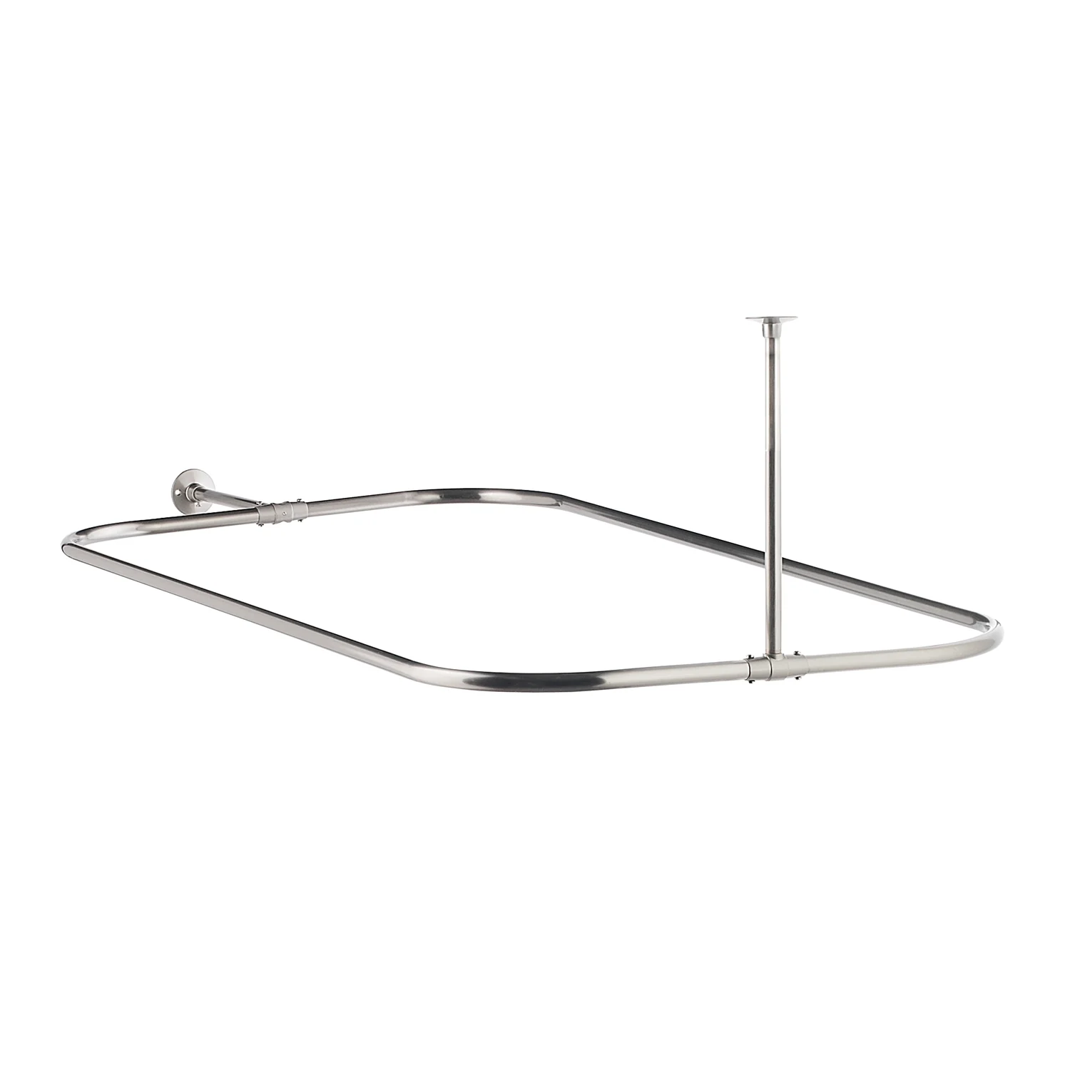 Antonio 55″ Cast Iron Roll Top Tub Kit – Brushed Nickel Accessories - Image 5