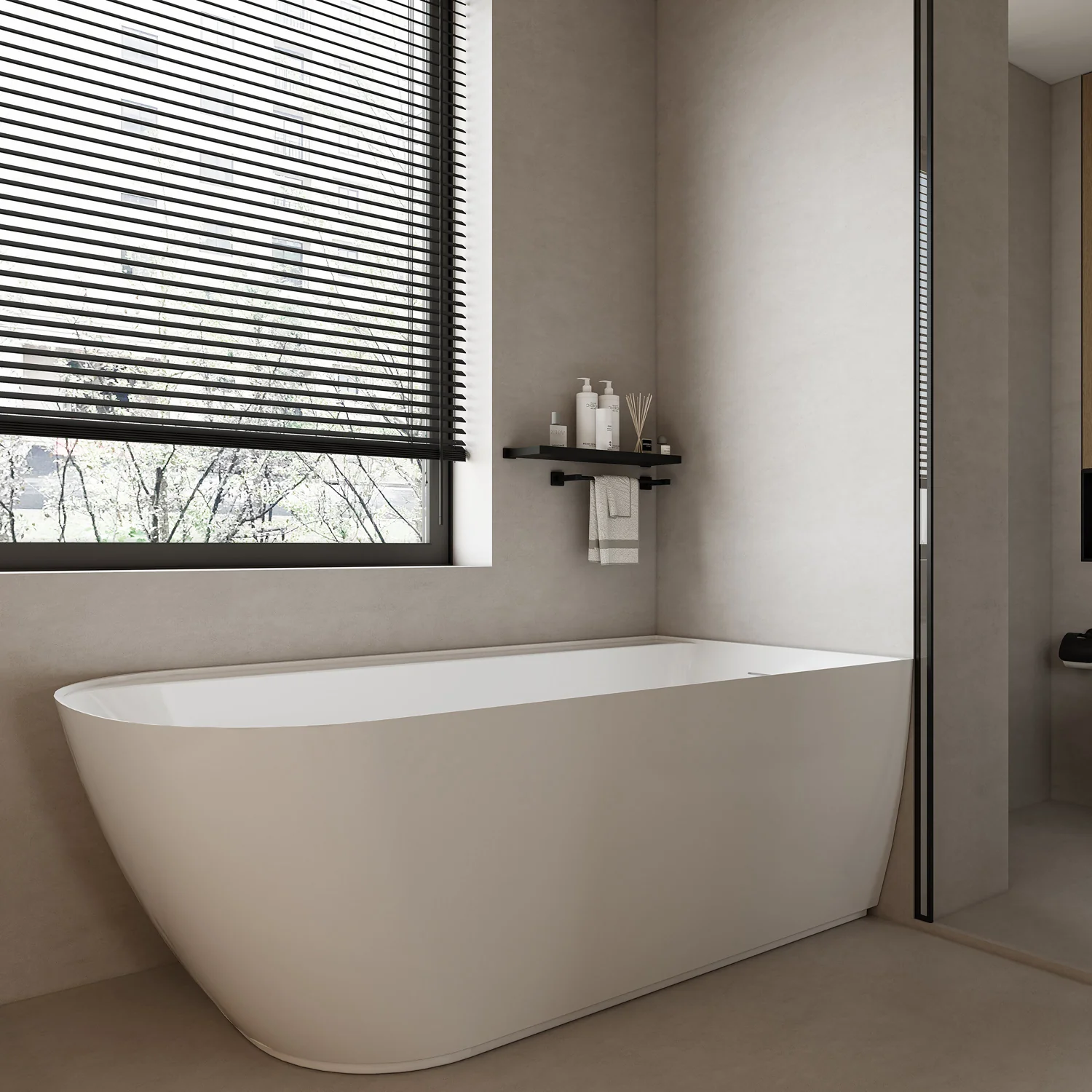 Arlo 66" Acrylic Tub- (Back to Wall Right) - Image 7