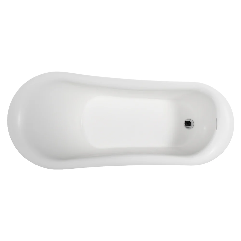 Ayanna 59" BARstone Slipper Tub - Image 3