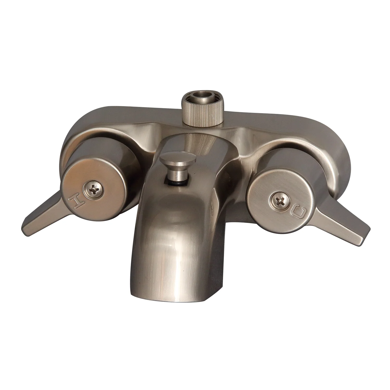 Bartlett 60" Cast Iron Roll Top Tub Kit-Brushed Nickel Accessories - Image 3