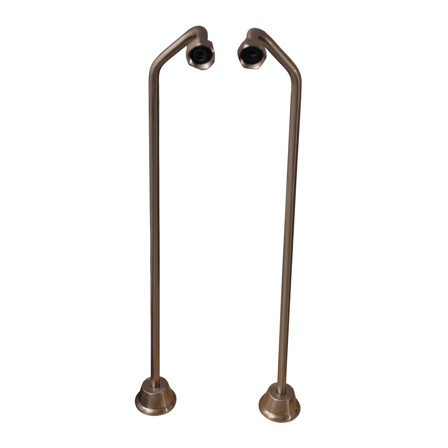Bartlett 60" Cast Iron Roll Top Tub Kit-Brushed Nickel Accessories - Image 4