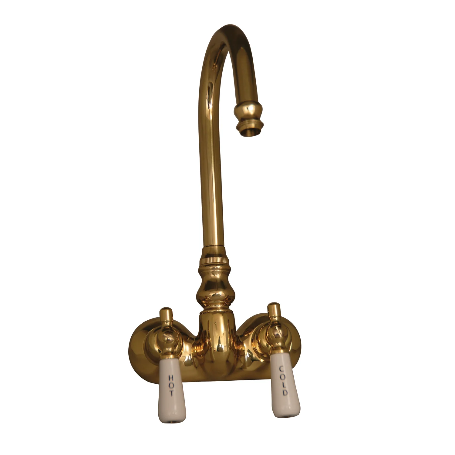 Bartlett 60" Cast Iron Roll Top Tub Kit-Polished Brass Accessories - Image 2