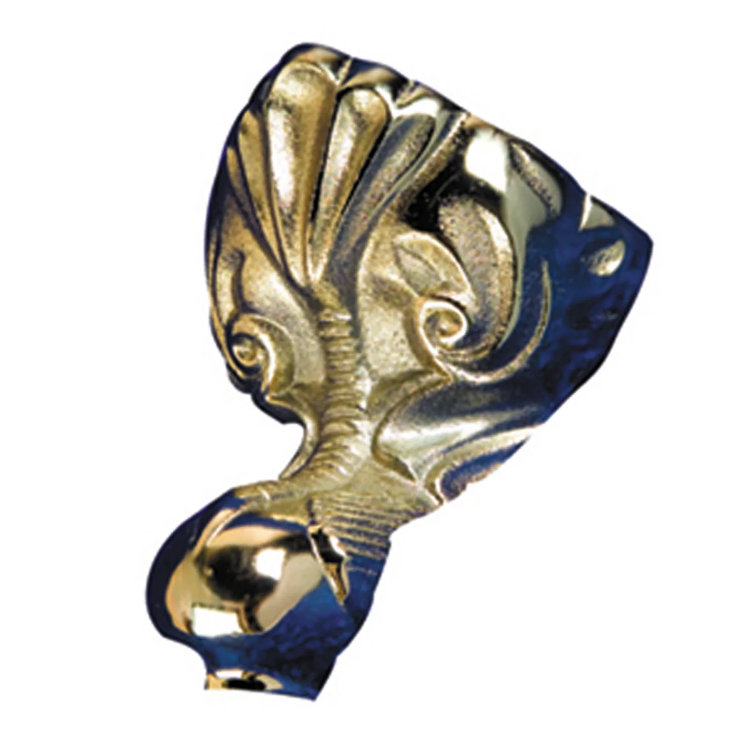 Bartlett 60" Cast Iron Roll Top Tub Kit-Polished Brass Accessories - Image 5