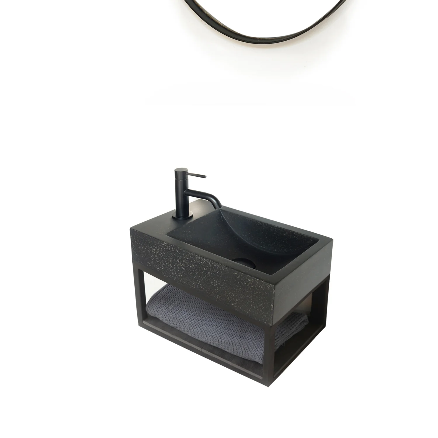 Brixton Rectangular Concrete Wall-Hung - Image 23