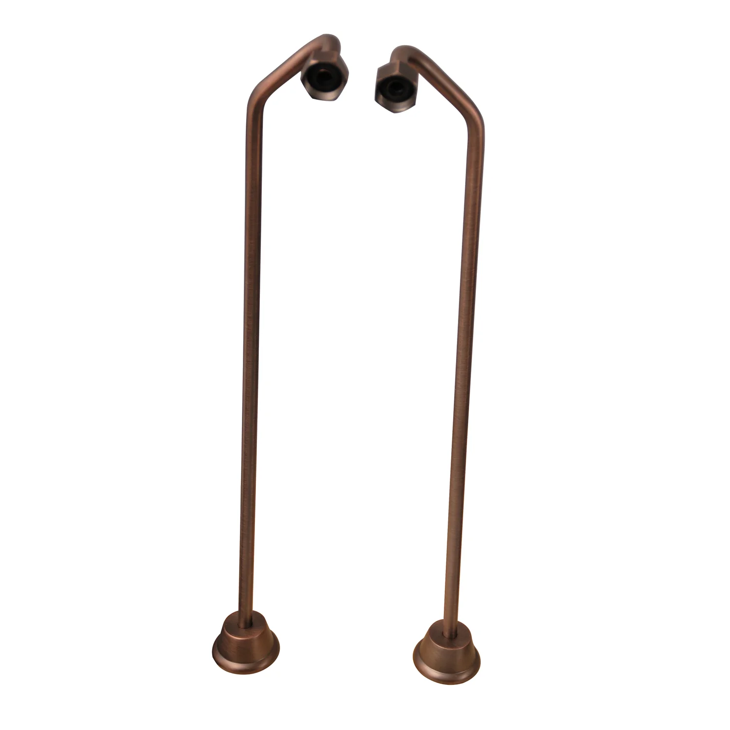 Brocton 65″ Cast Iron Roll Top Tub Kit – Oil Rubbed Bronze Accessories - Image 4