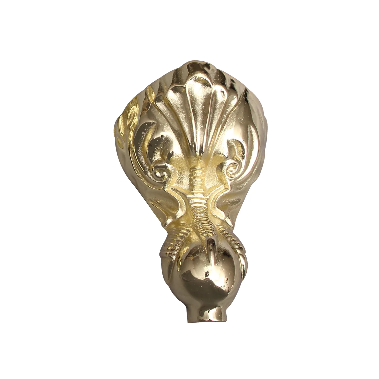 Brocton 65″ Cast Iron Roll Top Tub Kit – Polished Brass Accessories - Image 2