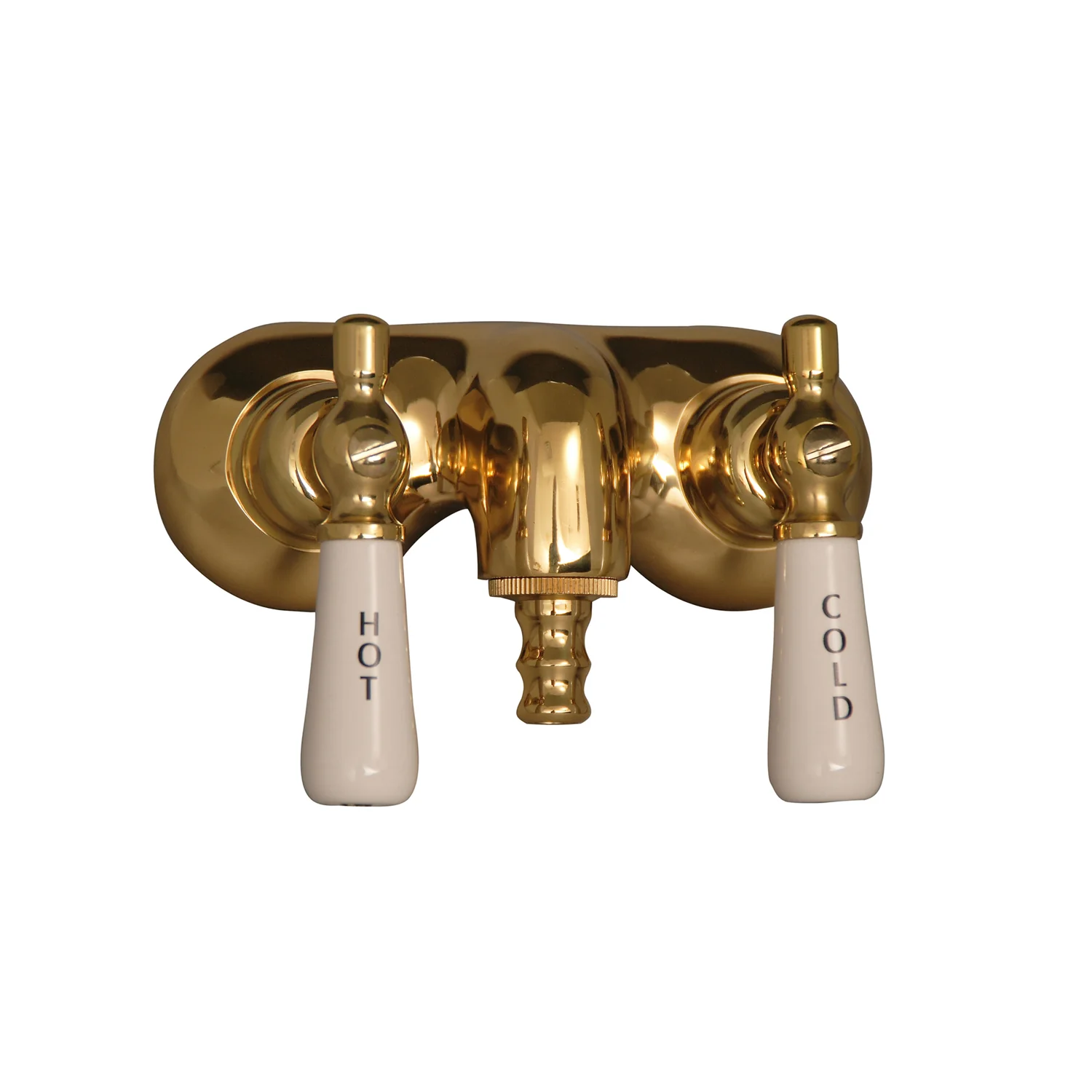 Brocton 65″ Cast Iron Roll Top Tub Kit – Polished Brass Accessories - Image 3