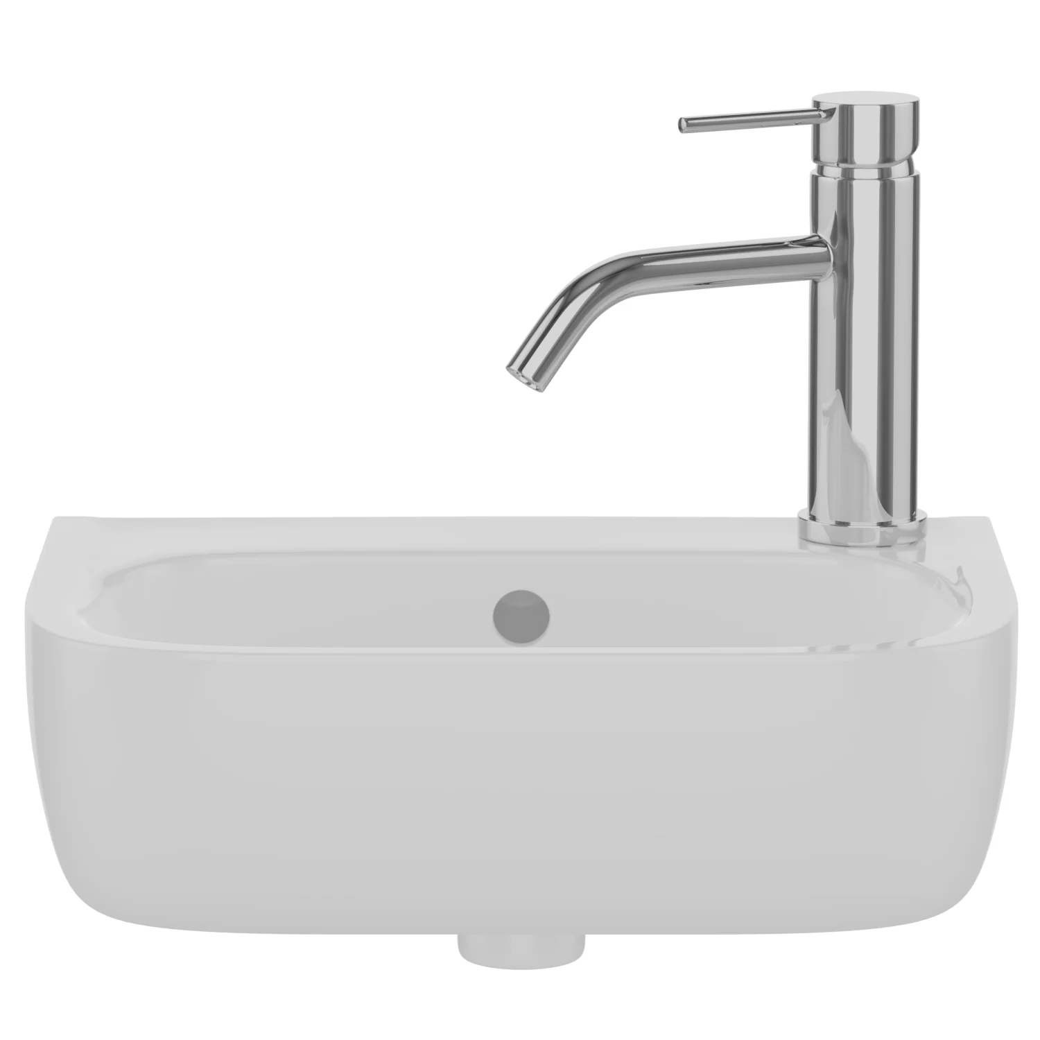Caroline 380 Wall-Hung Basin - Image 3