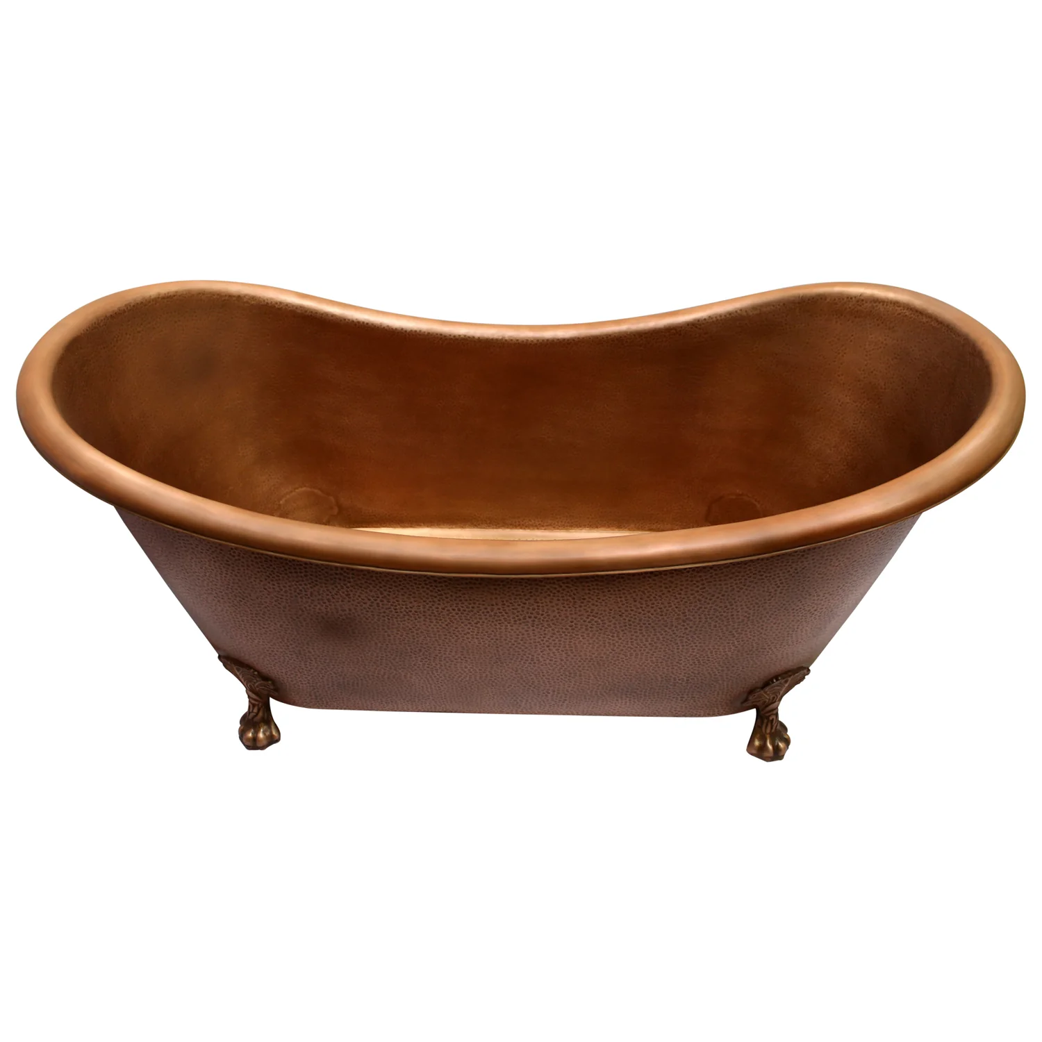 Celana 68" Double Slipper Copper Tub - Image 3