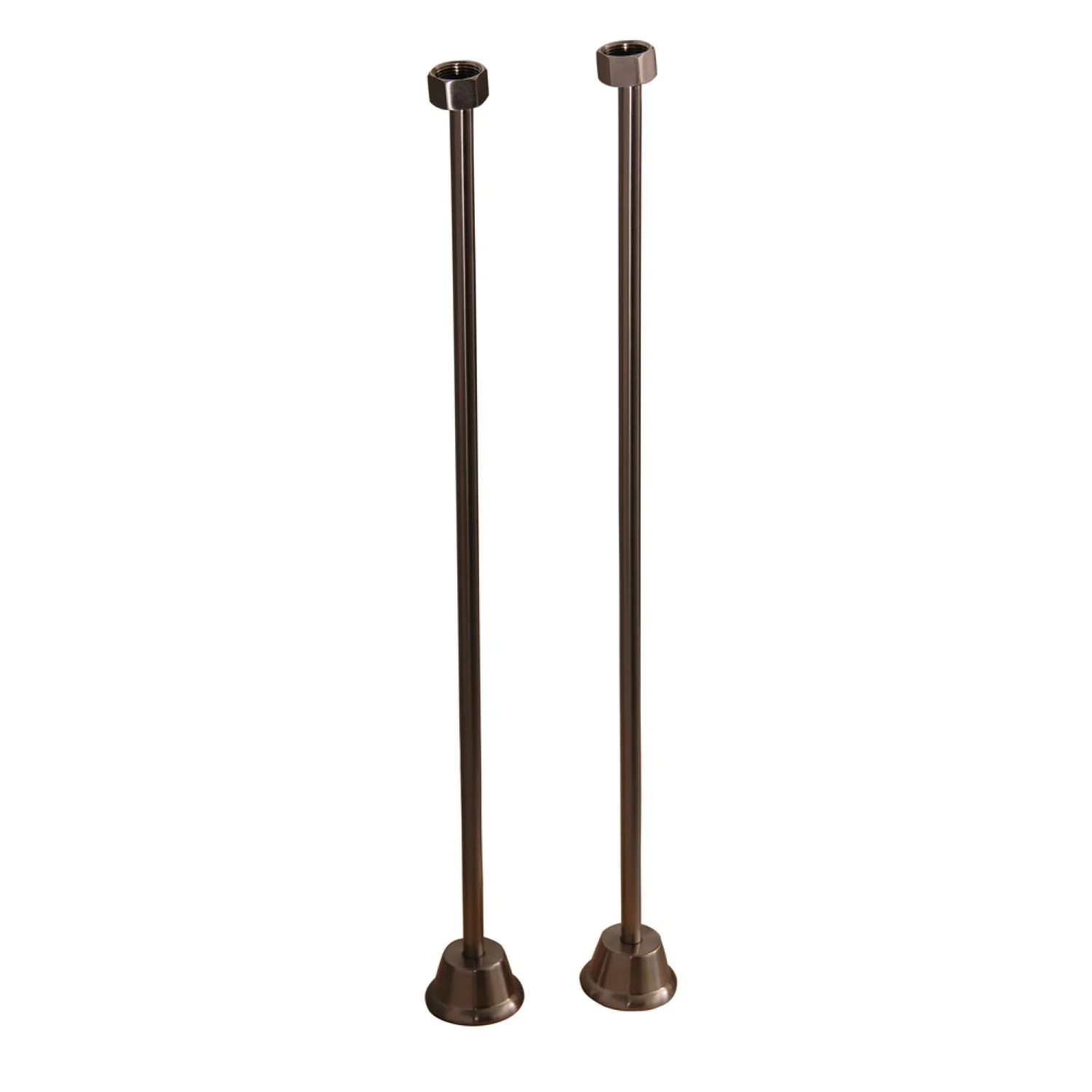 Columbus 61″ Cast Iron Double Roll Top Tub Kit – Brushed Nickel Accessories - Image 3