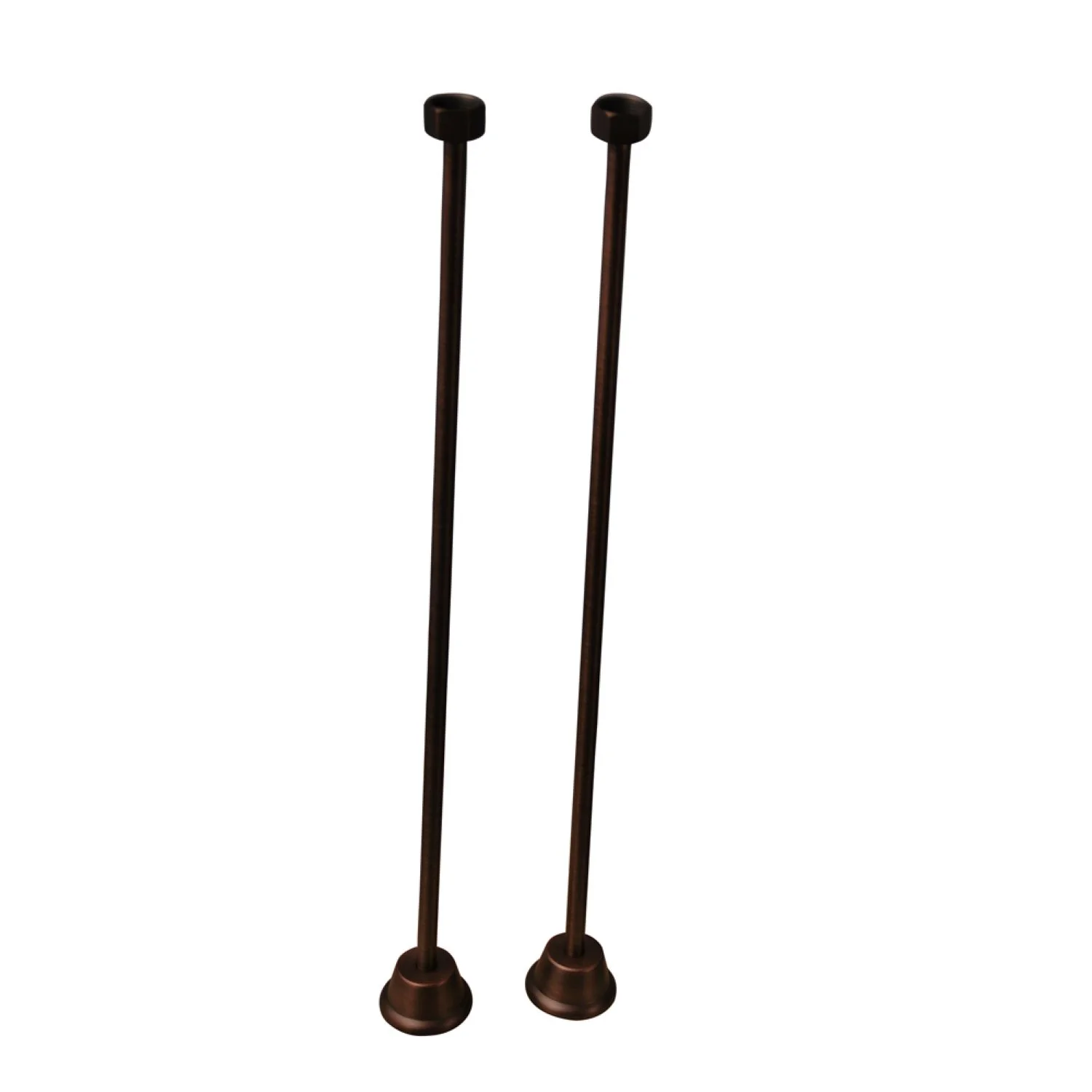 Columbus 61" Cast Iron Double Roll Top Tub Kit-Oil Rubbed Bronze Accessories - Image 4