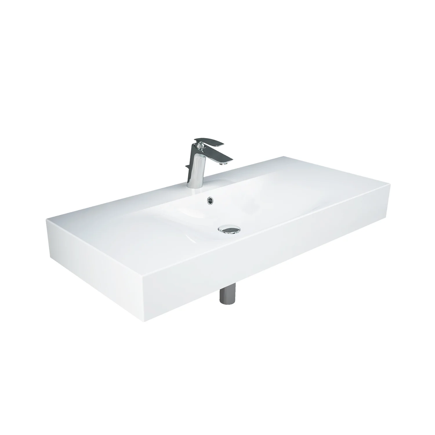 Des 1010 Wall-Hung Basin - Image 2