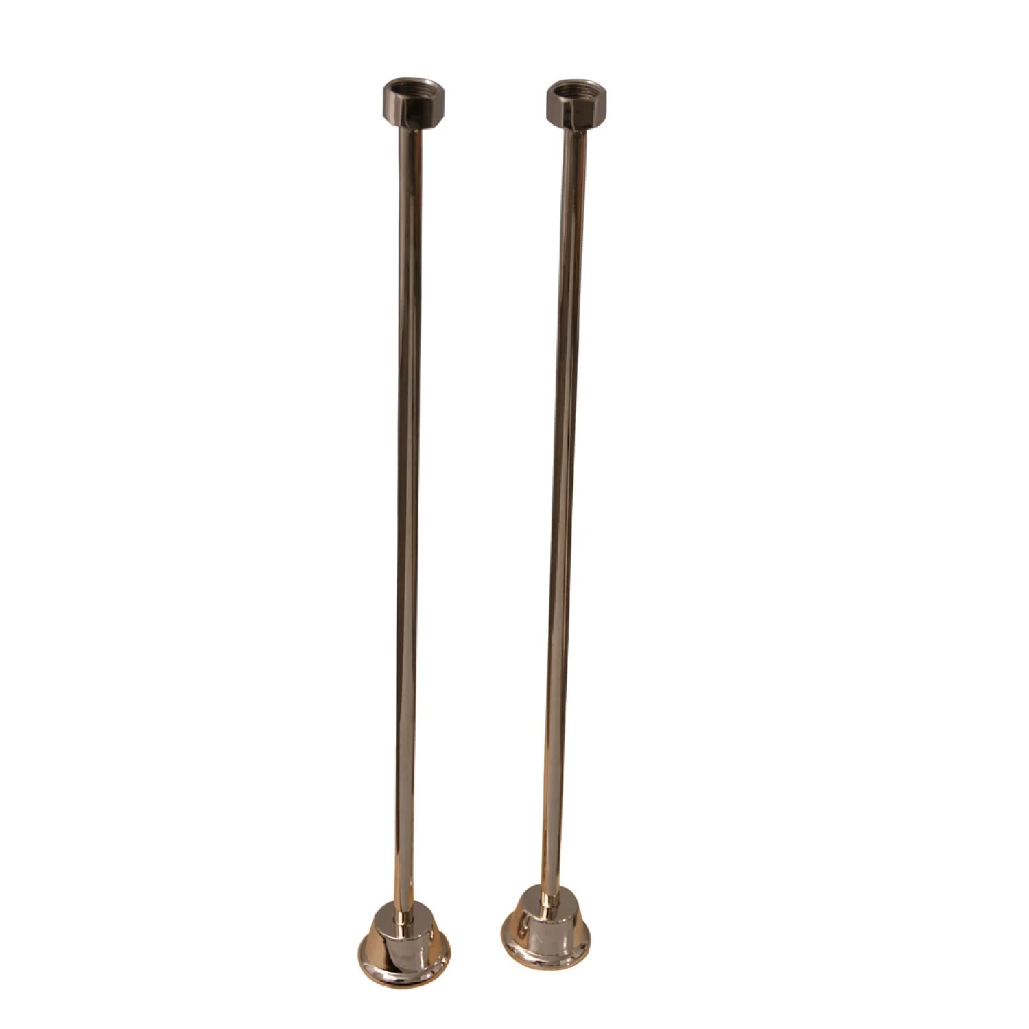 Duet 67" Cast Iron Double Roll Top Tub Kit-Polished Nickel Accessories - Image 4