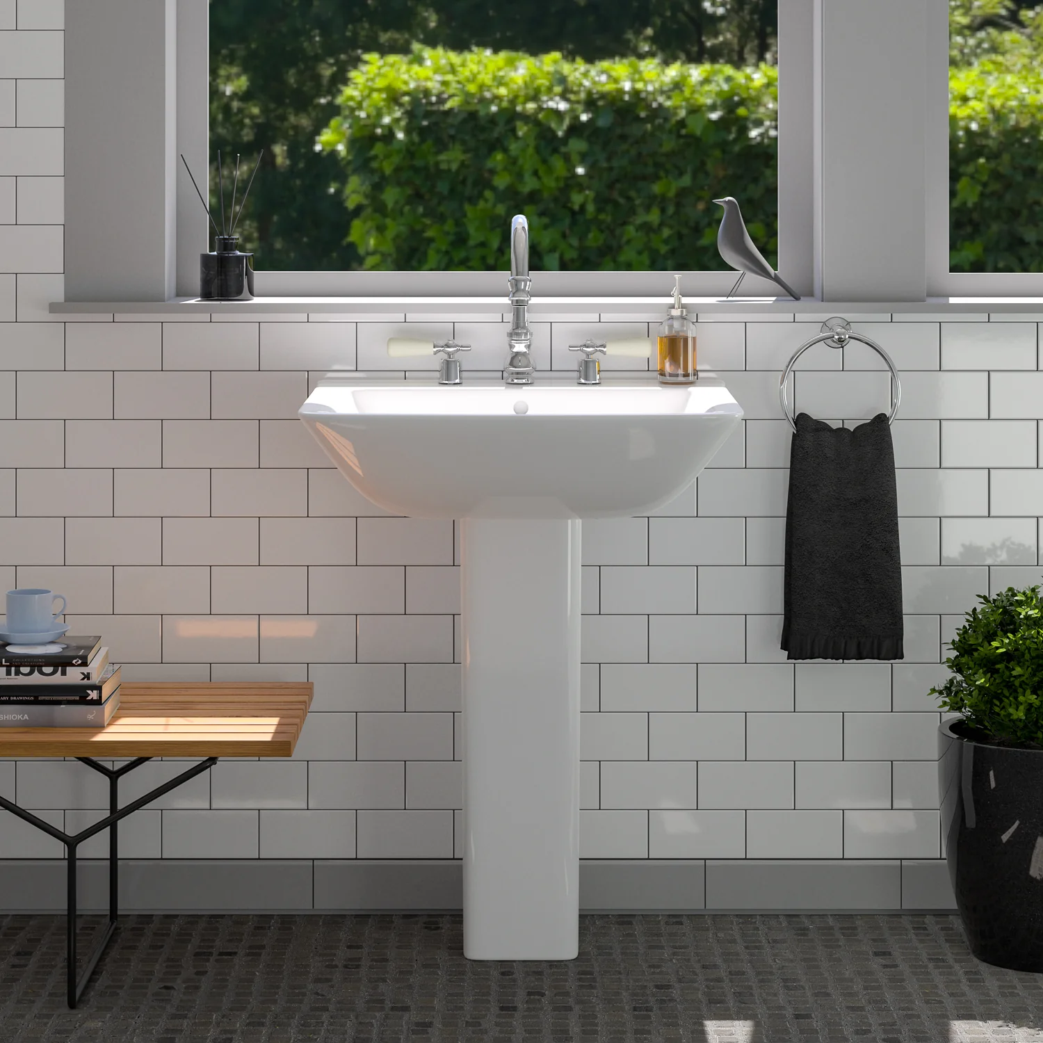 Eden 650 Pedestal Lavatory - Image 2