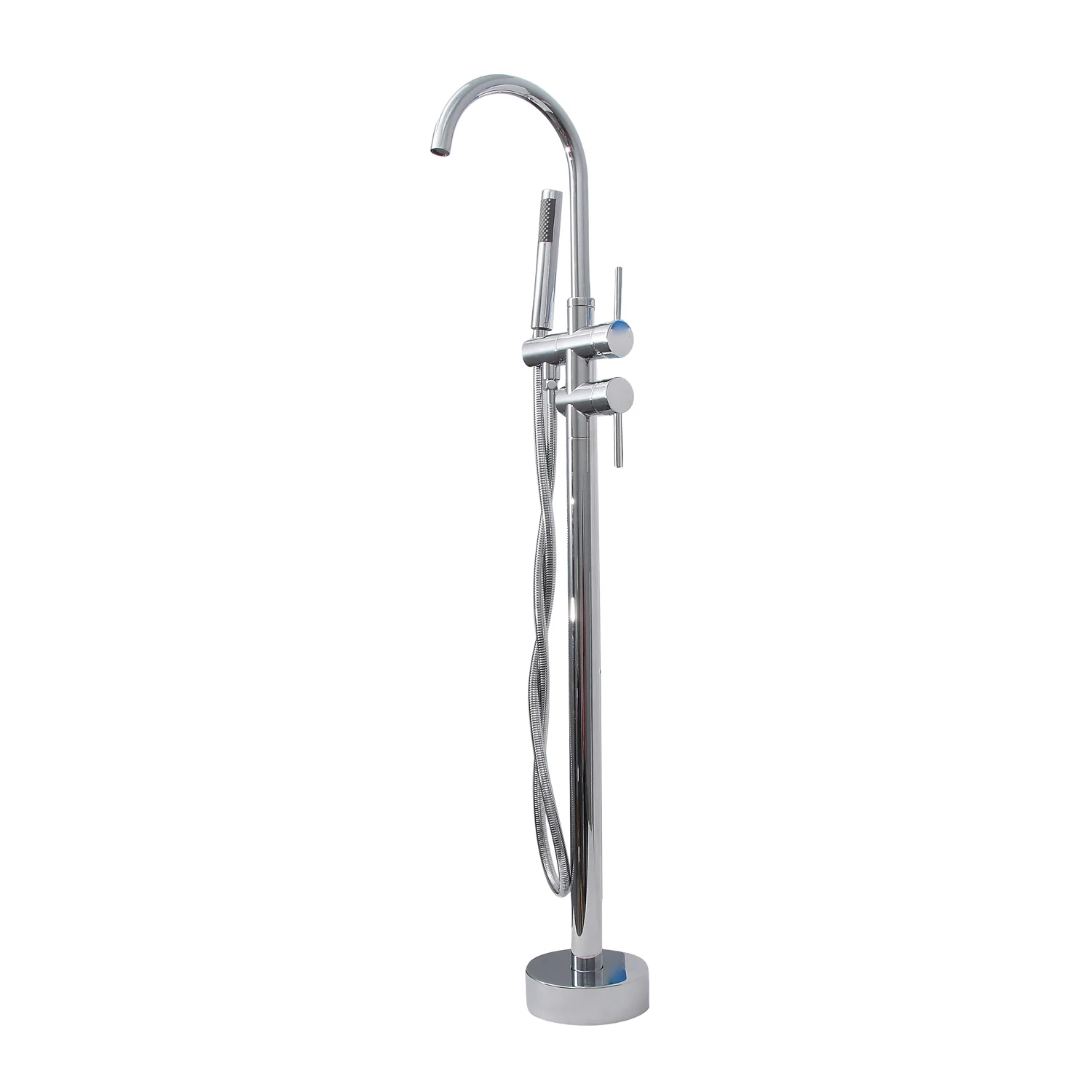 Elora Freestanding Tub Filler with Handshower - Image 2