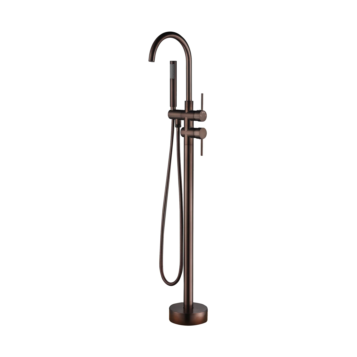 Elora Freestanding Tub Filler with Handshower - Image 3