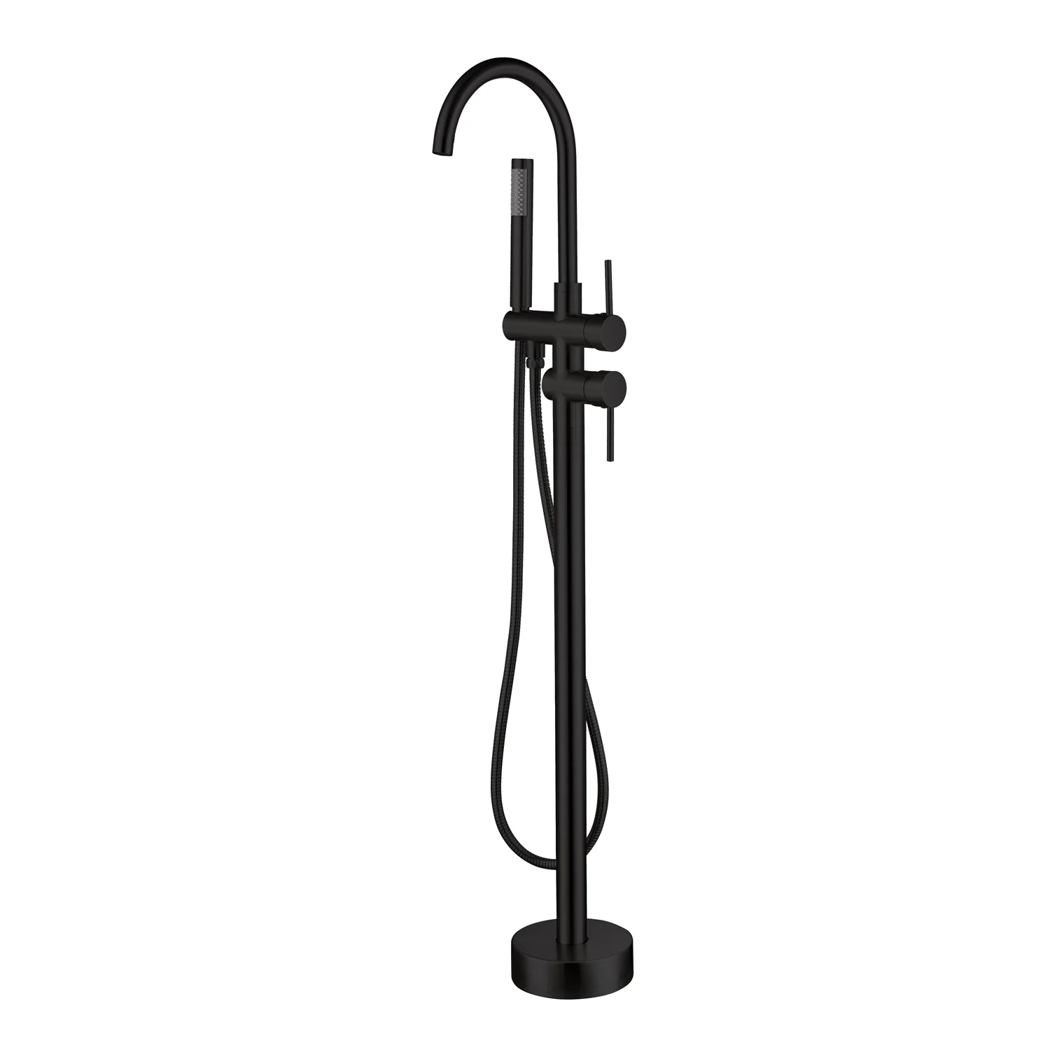 Elora Freestanding Tub Filler with Handshower - Image 4