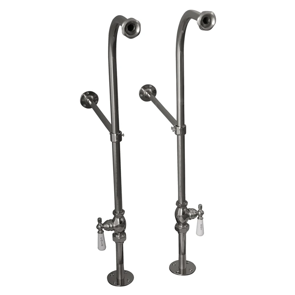 Griffin 61″ Cast Iron Slipper Tub Kit – Polished Chrome Accessories - Image 3