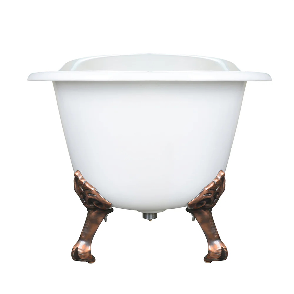 Halifax 61" Cast Iron Slipper Tub - Image 3