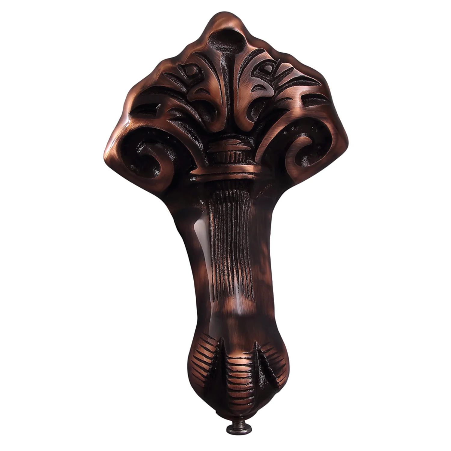 India 67" Cast Iron Slipper Tub - Image 7
