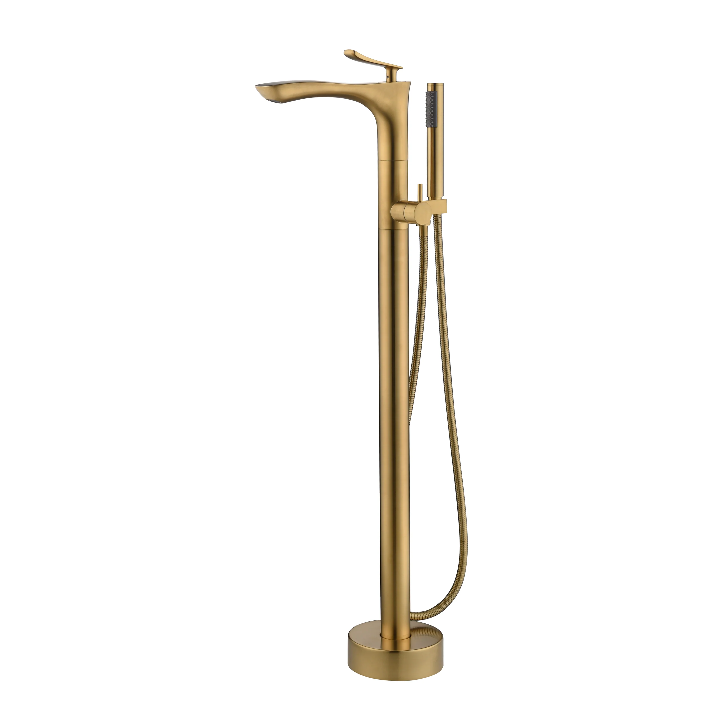 Kayla Freestanding Tub Filler with Hand-Shower - Image 6