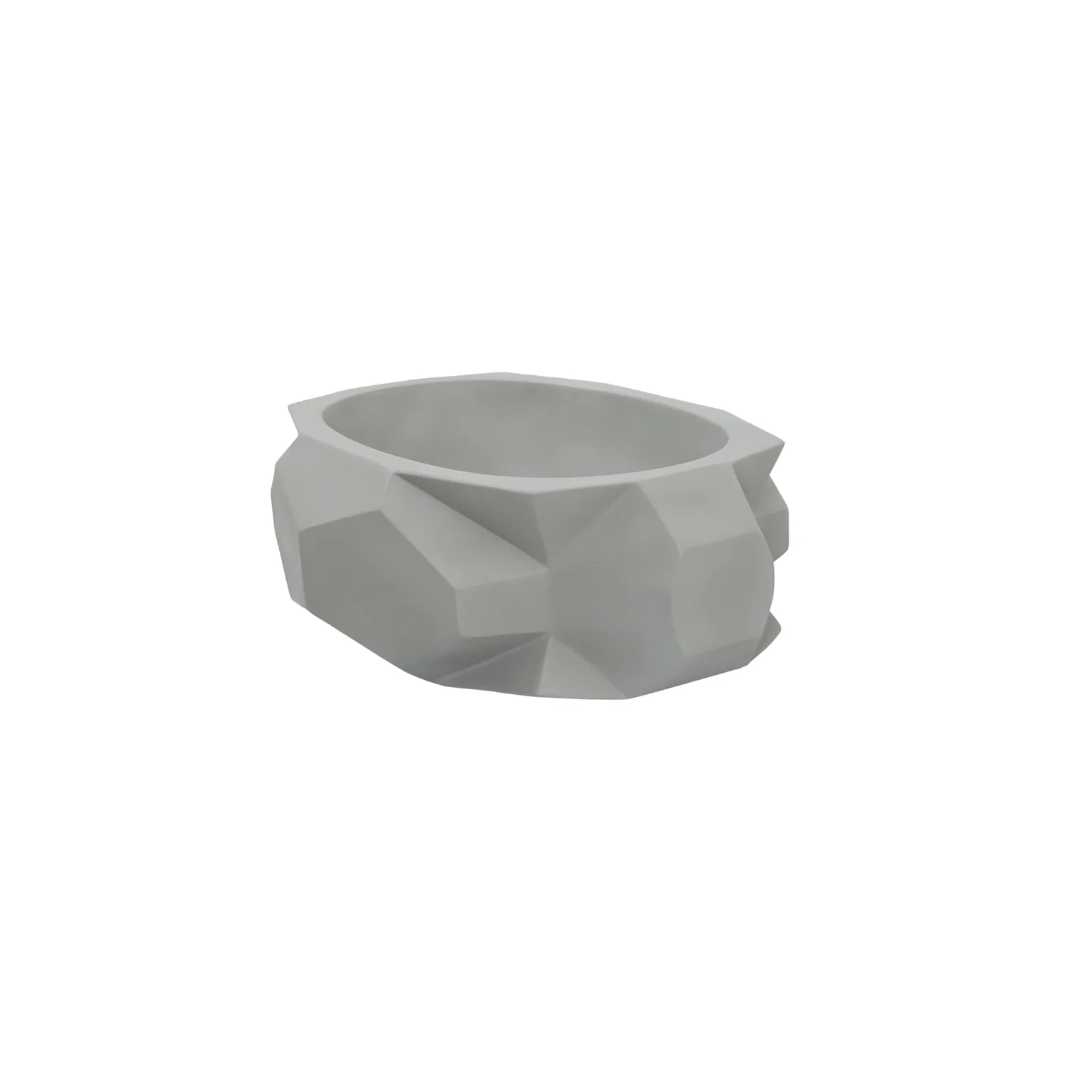 Kyan Oval Concrete Vessel - Image 10