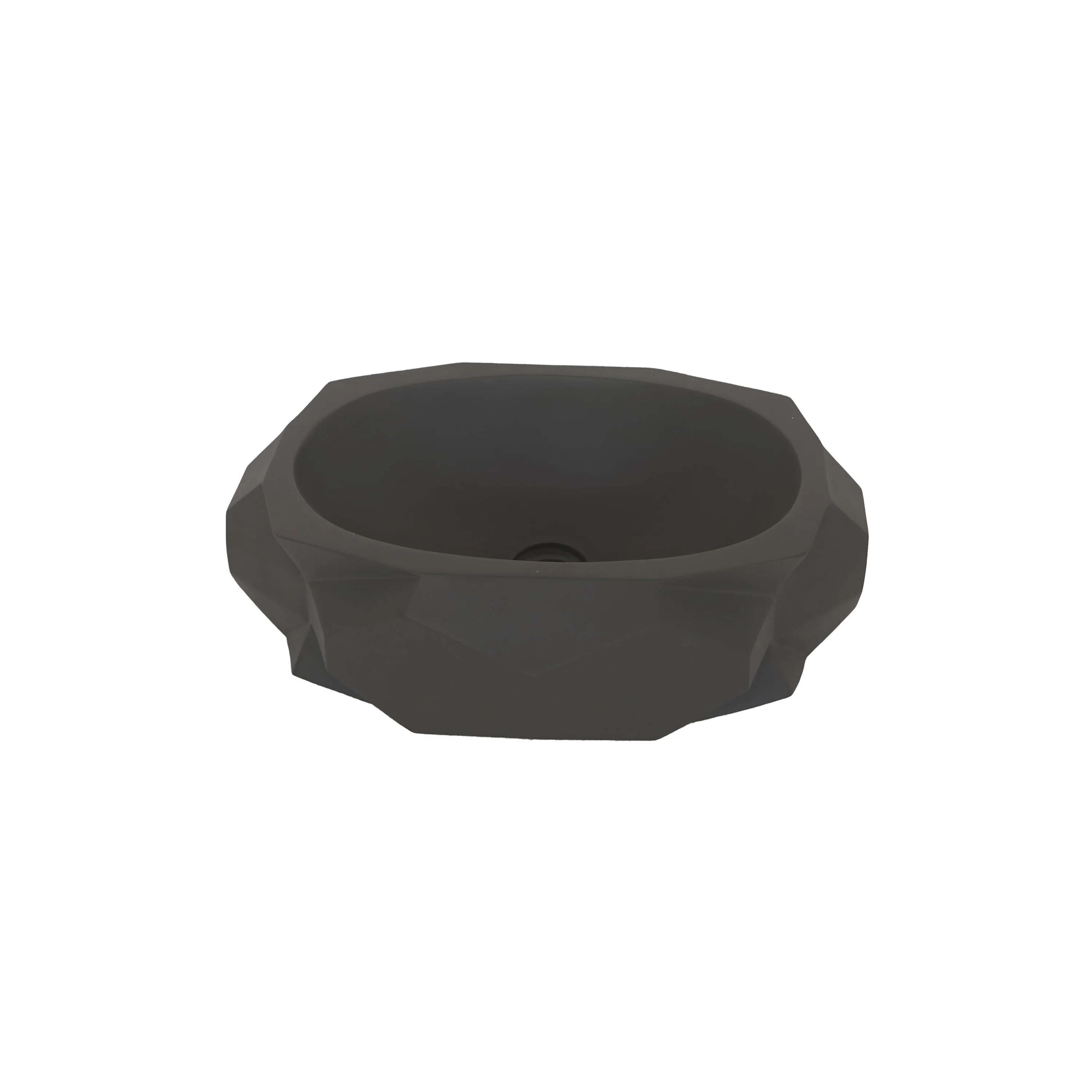 Kyan Oval Concrete Vessel - Image 21