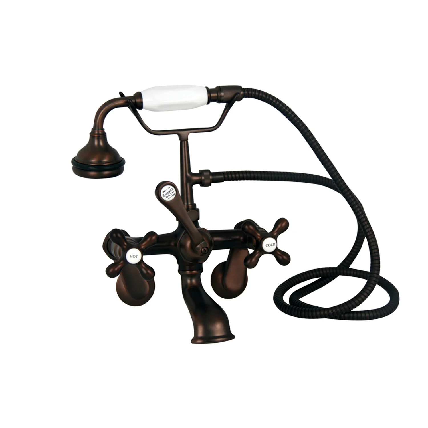 Marshall 72″ Cast Iron Double Slipper Tub Kit – Oil Rubbed Bronze - Image 2