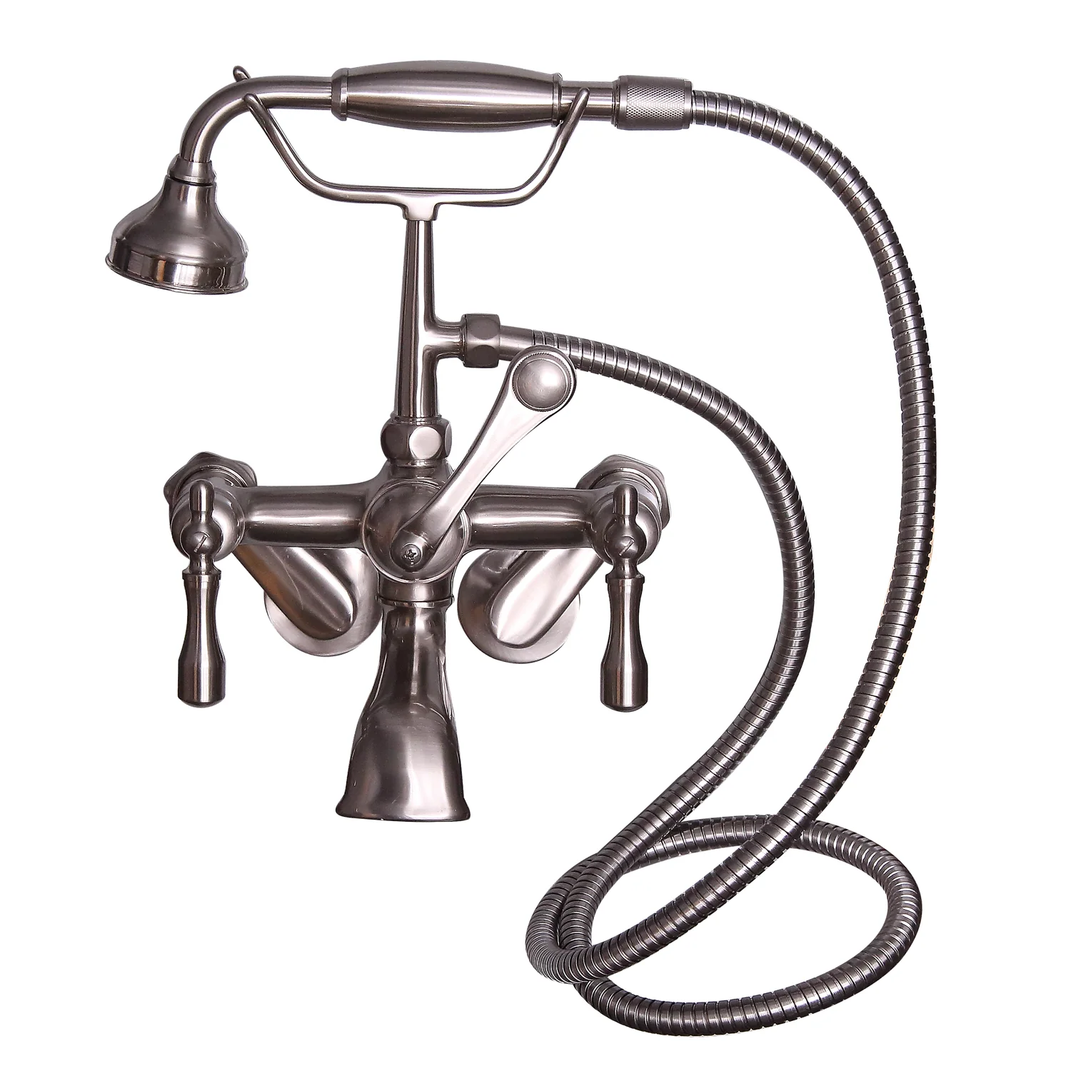 Marshall 72″ Cast Iron Double Slipper Tub Kit – Brushed Nickel Accessories - Image 3