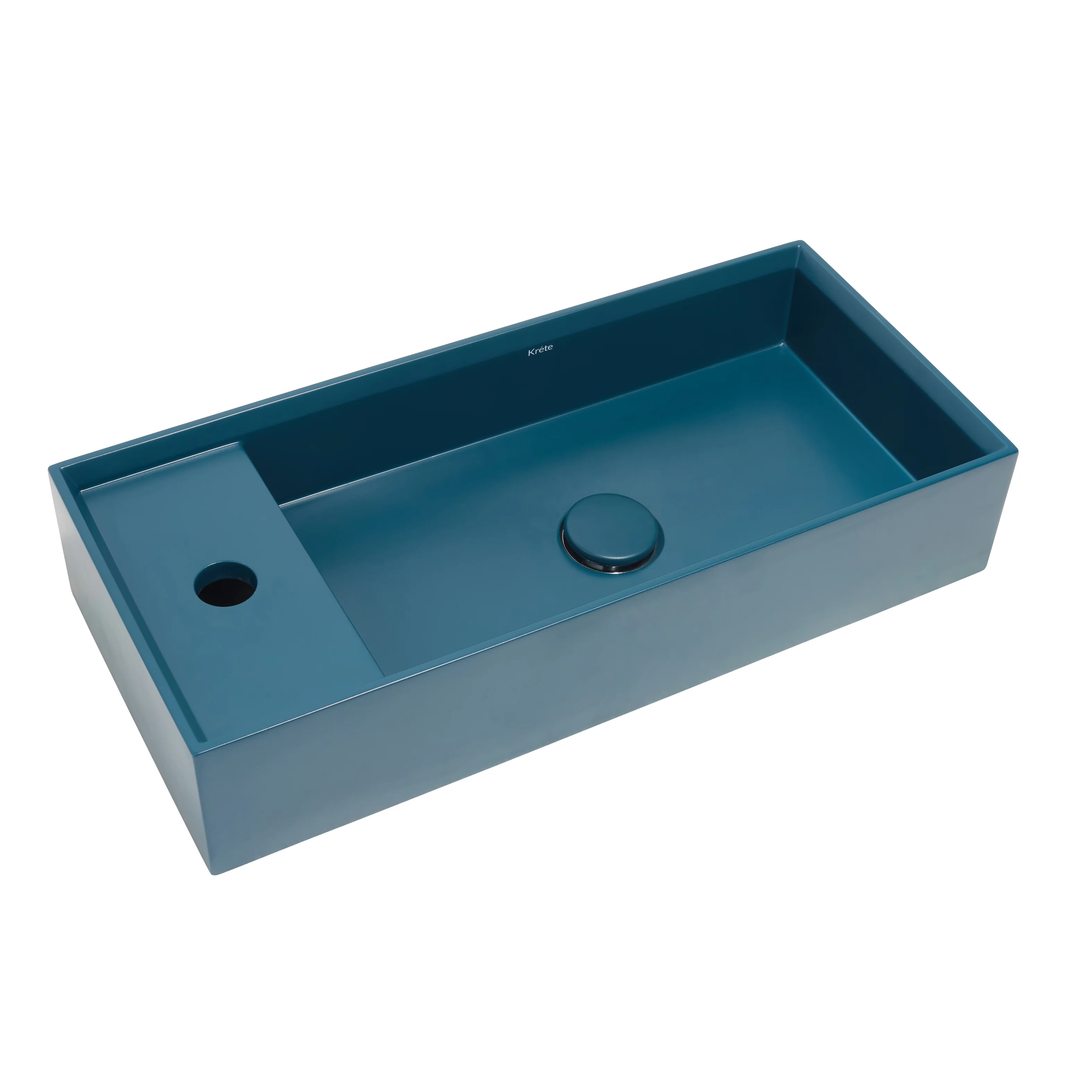 Sisi 21" Wall Mount Basin with Drain - Image 3