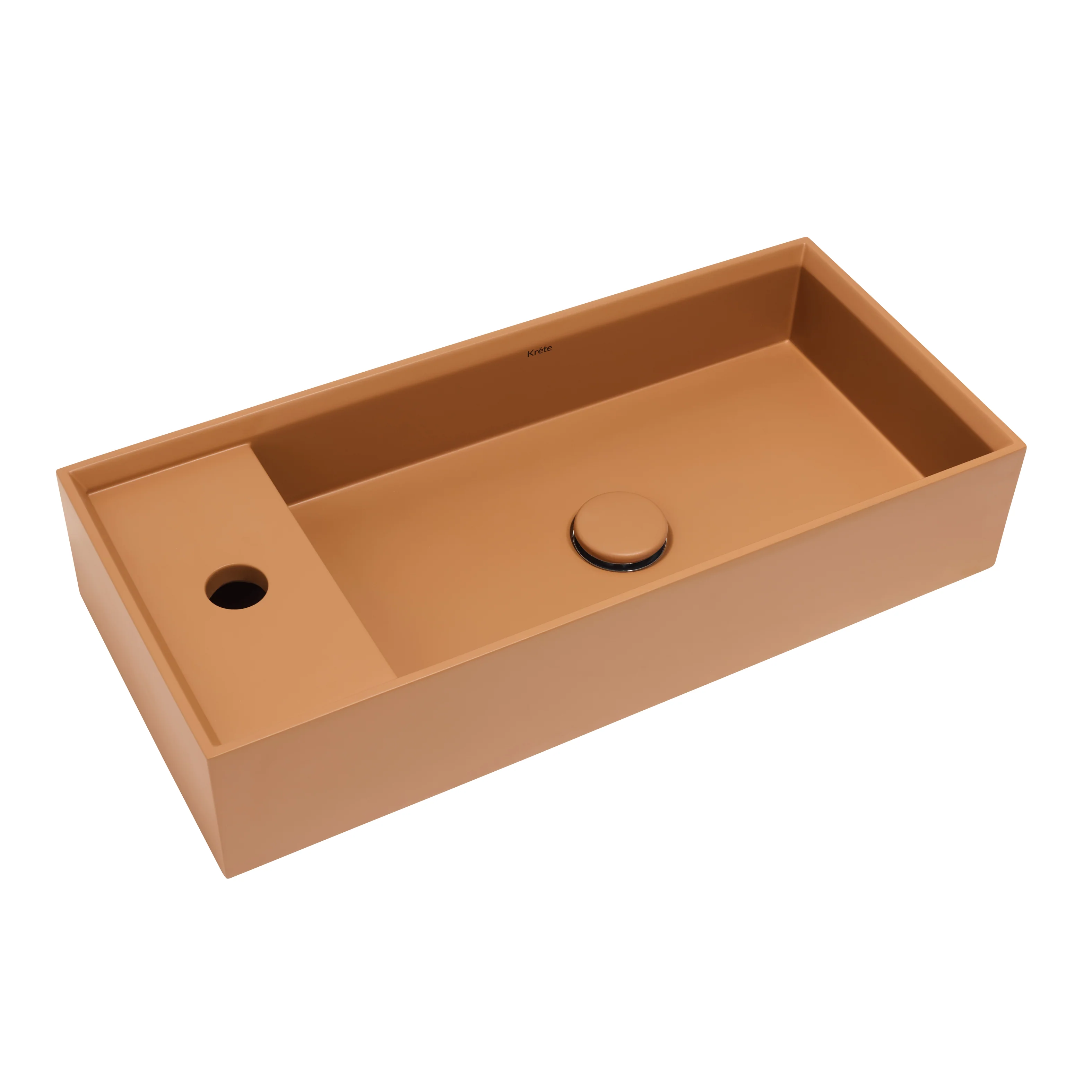Sisi 21" Wall Mount Basin with Drain - Image 4