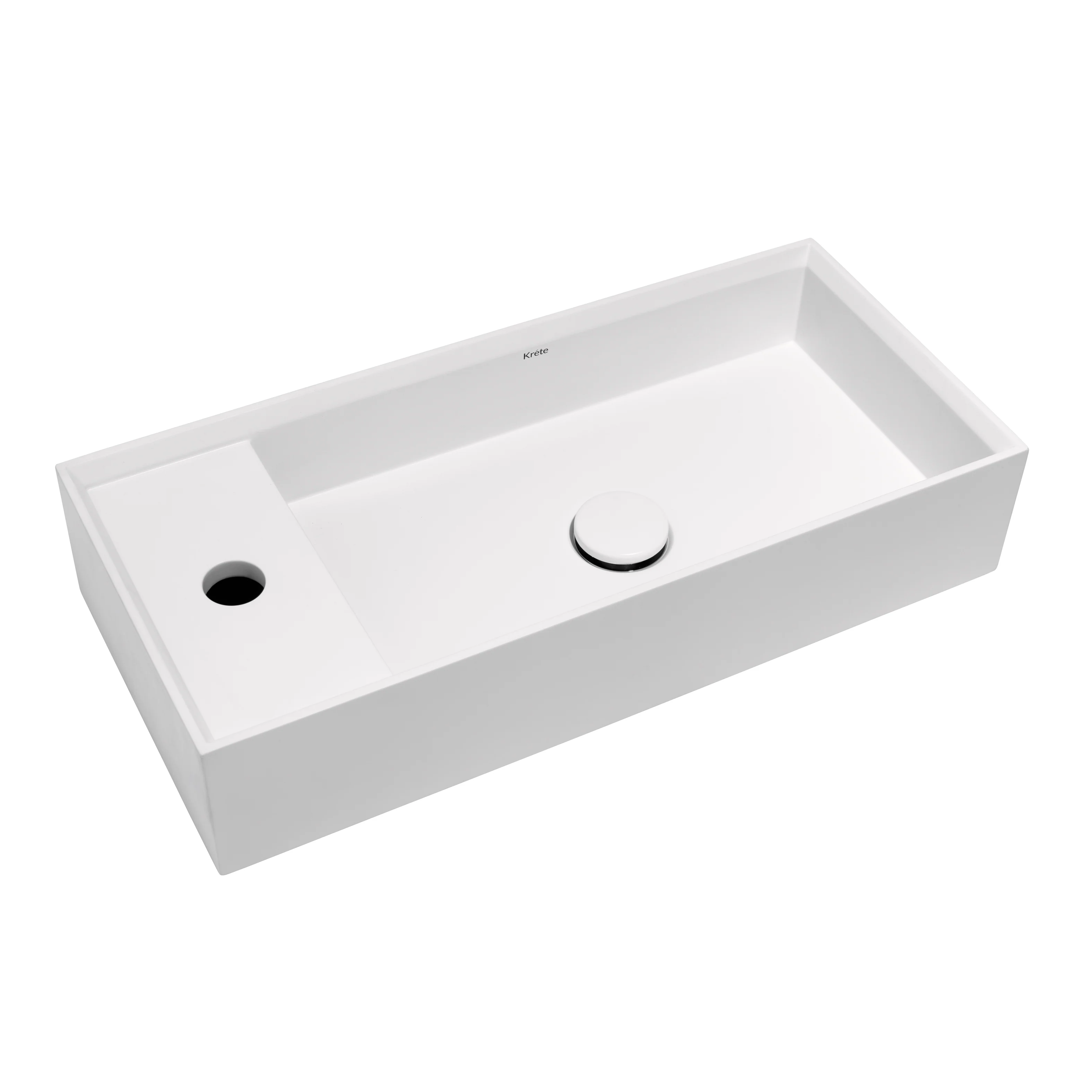 Sisi 21" Wall Mount Basin with Drain - Image 7