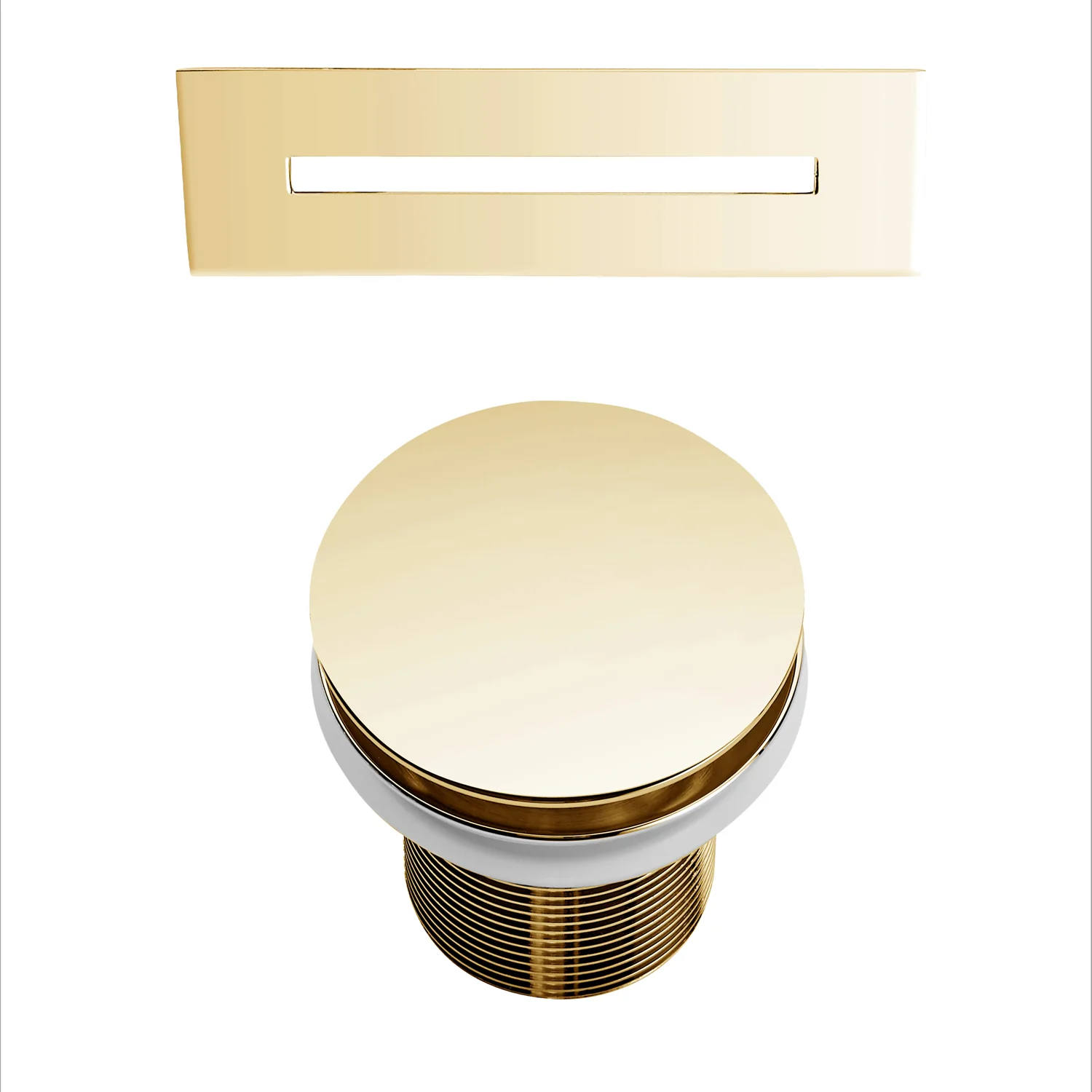 Moira 63" Acrylic Double Slipper Tub with Integral Drain and Overflow - Image 9