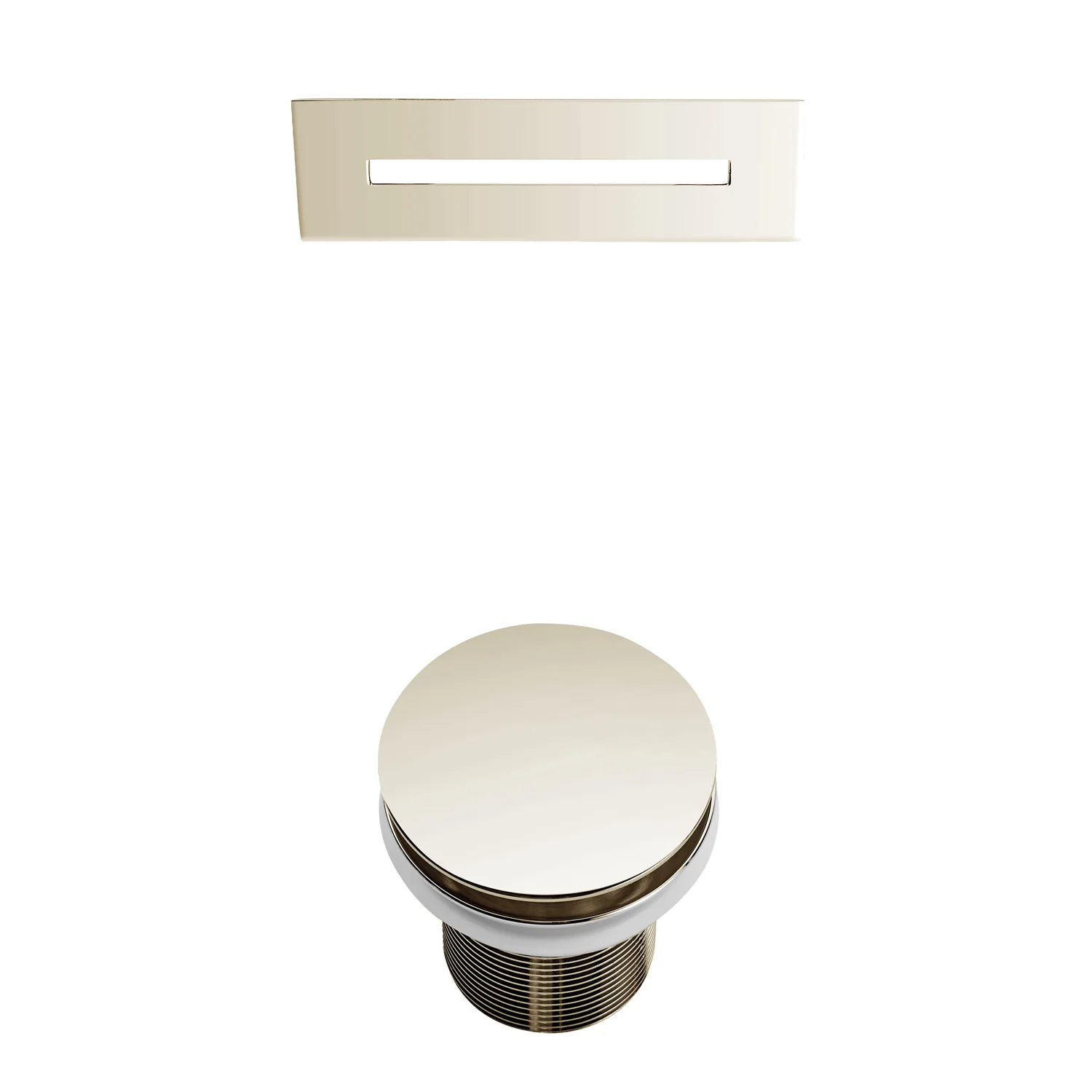 Naomi 67" Acrylic Double Slipper Tub with Integral Drain and Overflow - Image 9