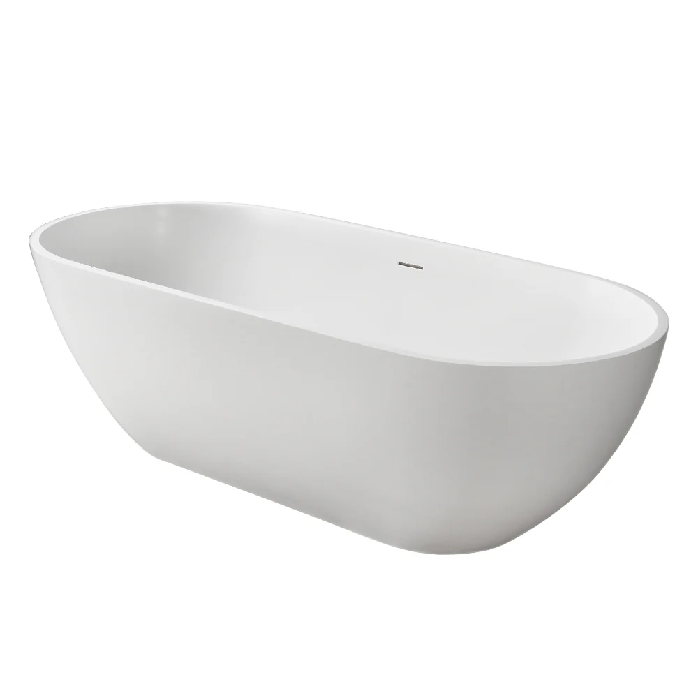 Nyoko 68" BARstone Freestanding Tub - Image 3
