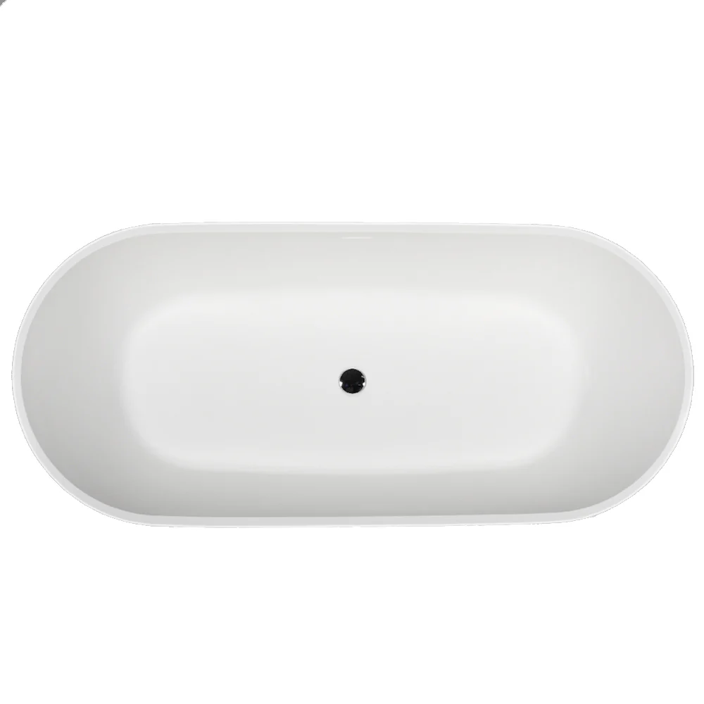 Nyoko 68" BARstone Freestanding Tub - Image 4