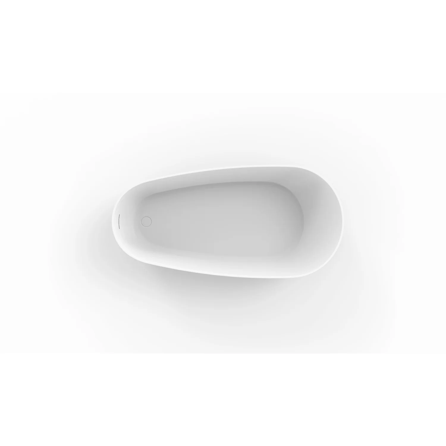 Olivia 59" Acrylic Freestanding Tub With Internal Drain - Image 3
