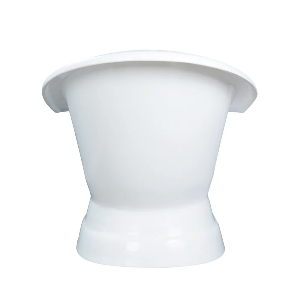 Oxnard 72" Cast Iron Double Slipper Tub on Base - Image 3