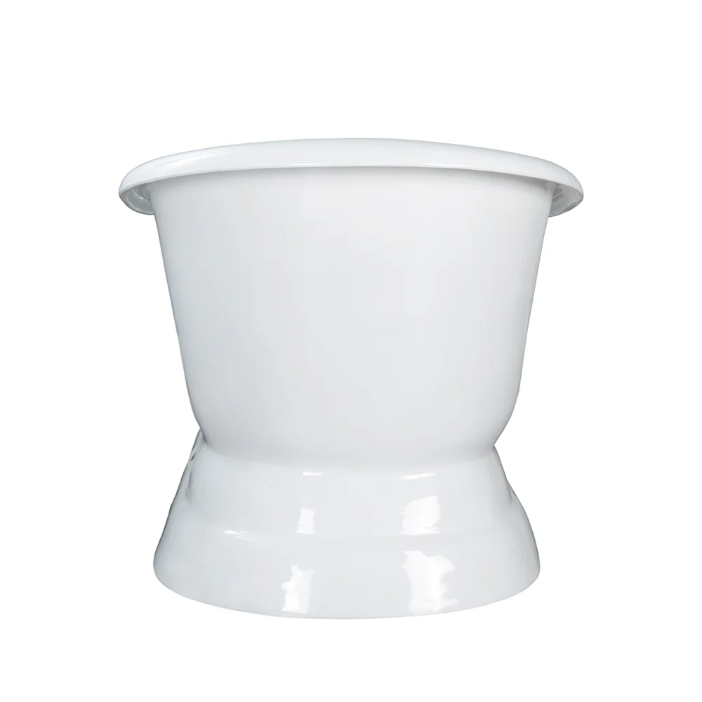 Randall 72" Cast Iron Double Slipper Tub with Base - Image 3
