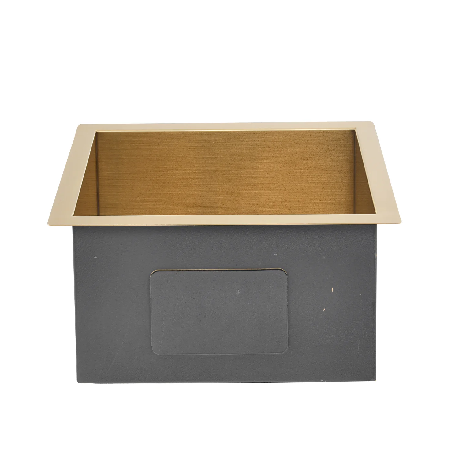 Sabrina 15" Gold Stainless Steel Prep Sink - Image 3