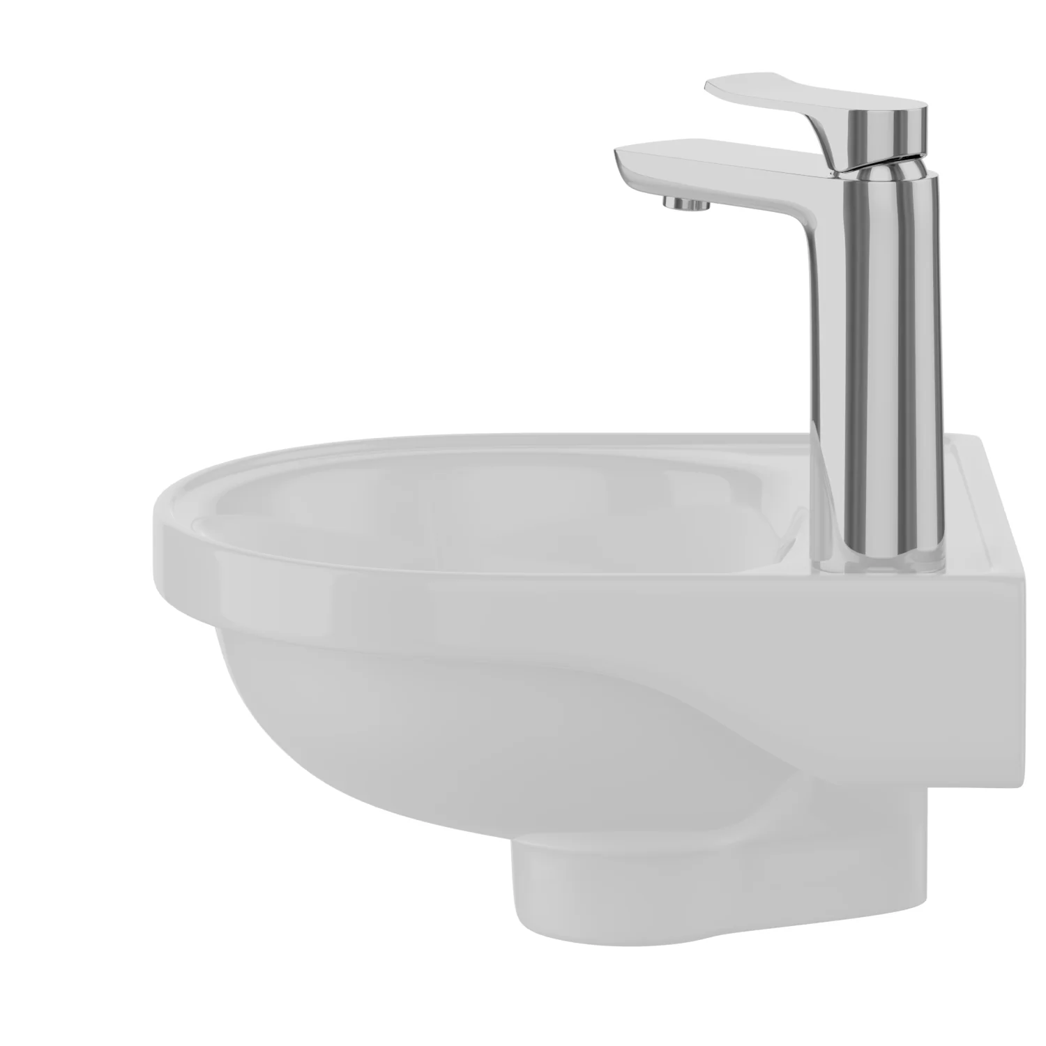 Tina Wall Hung Basin - Image 5