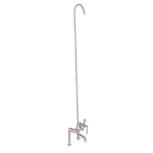 Tub Rim-Mounted Filler with Diverter and Riser - Image 11