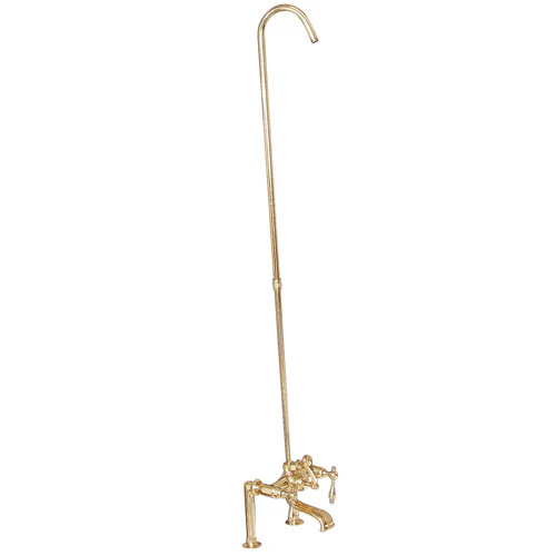 Tub Rim-Mounted Filler with Diverter and Riser - Image 14