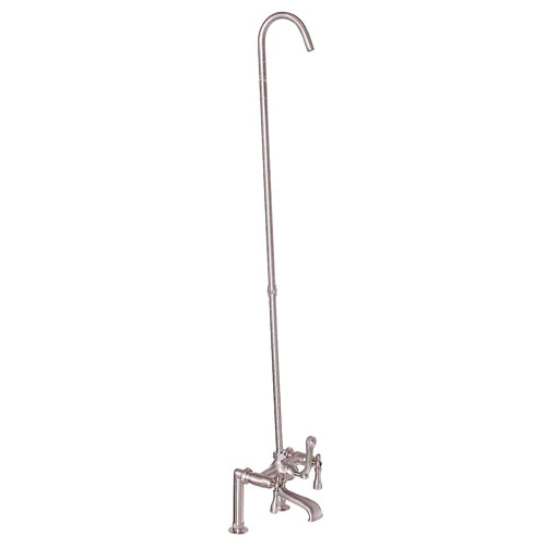 Tub Rim-Mounted Filler with Diverter and Riser - Image 6