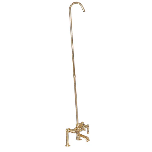 Tub Rim-Mounted Filler with Diverter and Riser - Image 9